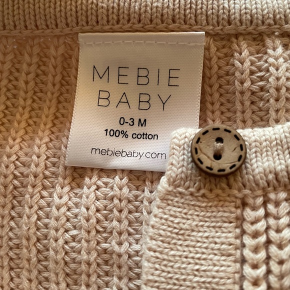 Mebie Baby 0-3 month button cardigan - Picture 3 of 3